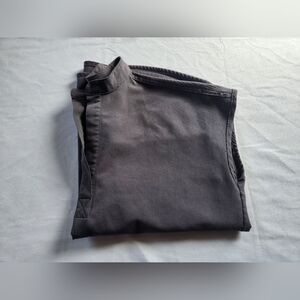 XXS FIGS Charcoal Rafaela Top